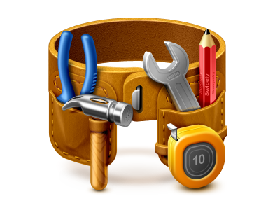 Tool belt for Swipely softfacade icons icon identity