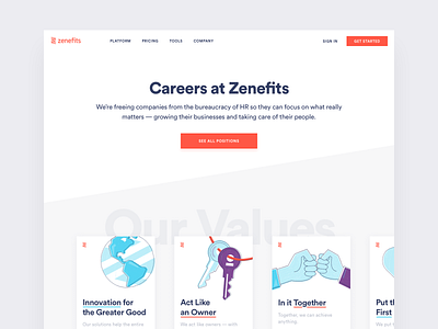 Zenefits Careers Page