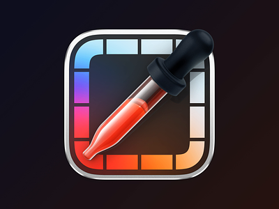Digital Color Meter macOS Big Sur Icon animation apple bigsur icon icon design icon designer icon set iconography icons mac macos macos icon macosbigsur