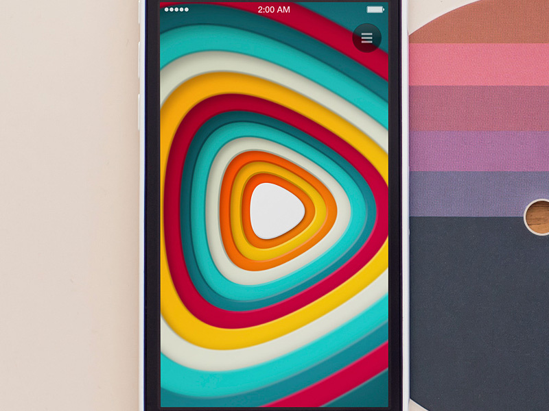 Gsound iPhone app iphone app ui ux design sfcd interface