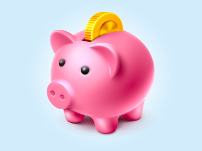 Piggy bank for Swipely icon icons softfacade