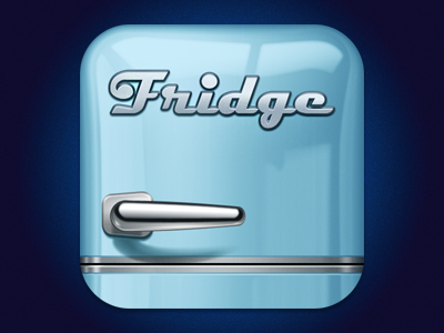 Fridge iPhone logo/icon