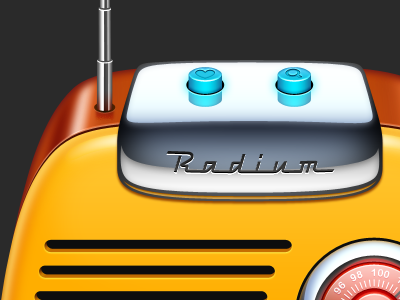 Icon for Radium, WIP icon icons softfacade