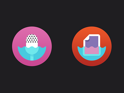 Sony Underwater App Icons
