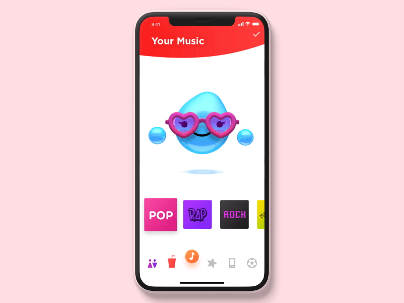 Coca-Cola Character Customization animation app icon icons illustration interface ios iphone mobile ui ux