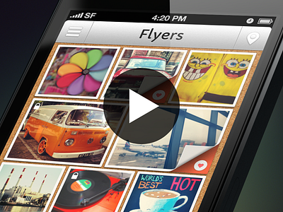 Case study video preview + iPhone 5 Giveaway app giveaway interface ios iphone ui ux video