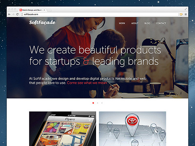 It's here – the new SoftFacade website icons logo nyc site softfacade ui ux website