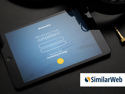 Mini App for SimilarWeb app blue clean ipad miniapp