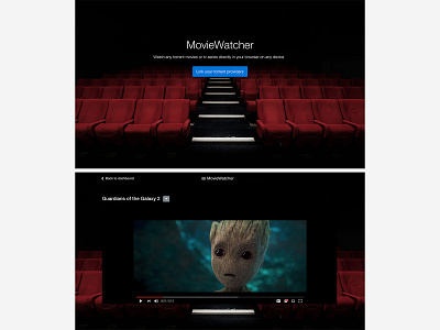 Movie Watcher web application
