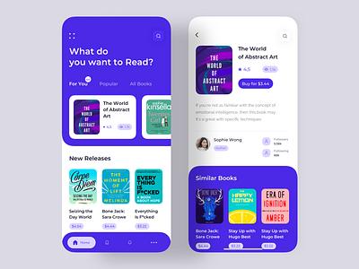 Book Store ui/ux App