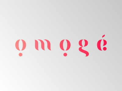 ỌMỌGÉ - Logo Concept Lowercase