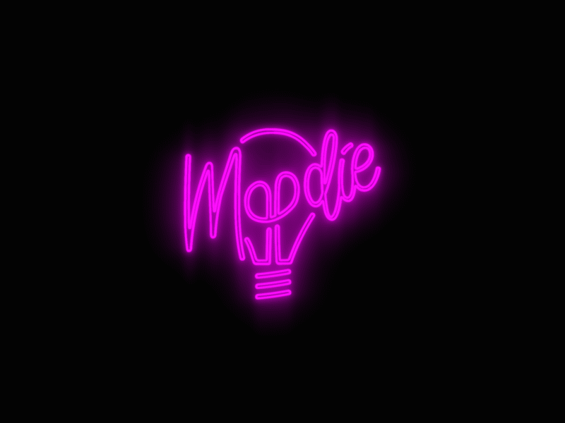 Moodie Splash Animation animation app branding dark foodie icon illustration logo mobile moodie neon product design type typography ui ux uxui vector