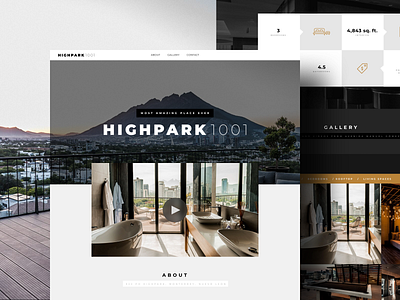 HighPark1001 Real Estate Website Design