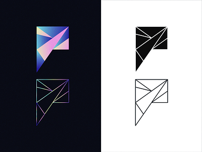Prsma branding dark design flat gaming gem gradient icon illustration lgbtq logo pride prism prisma product design prsma typography vector