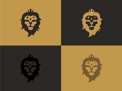 Leopomon | Color Exploration black color gold illustrator king lion logo regal vector warm
