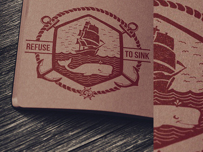 Refuse to Sink art design doodle nature notebook sea sketch