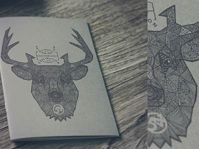 Doodling deer