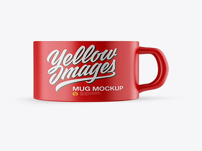 Mockup Matte Mug Mockup HQ