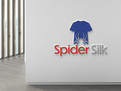 SpiderSilk Logo branding flat graphic design logo minimalist modern