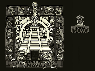 Le temple de Maya bee hive maya temple