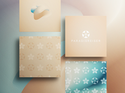 Paradisreiser branding colors design graphic design illustrator logo typography visual identity