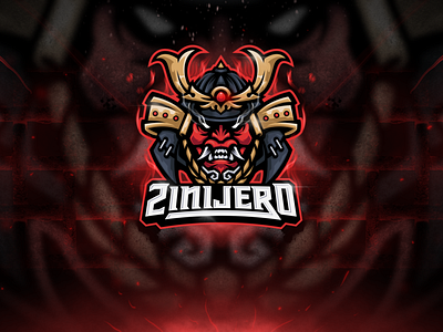 ZINIJERO - The Samurai themed esport logo