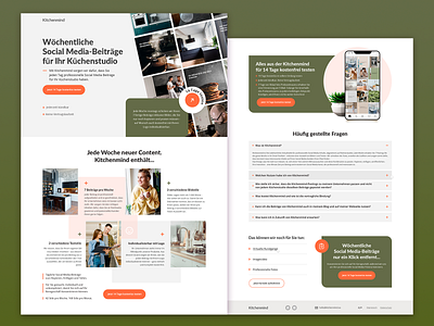 Social Media-Beiträge für Küchenstudio ui webdesign