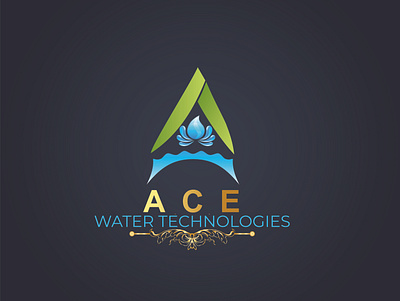 Ace Water Technologies branding design graphic design illustration logo ui