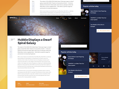 Article Layout Dribbble