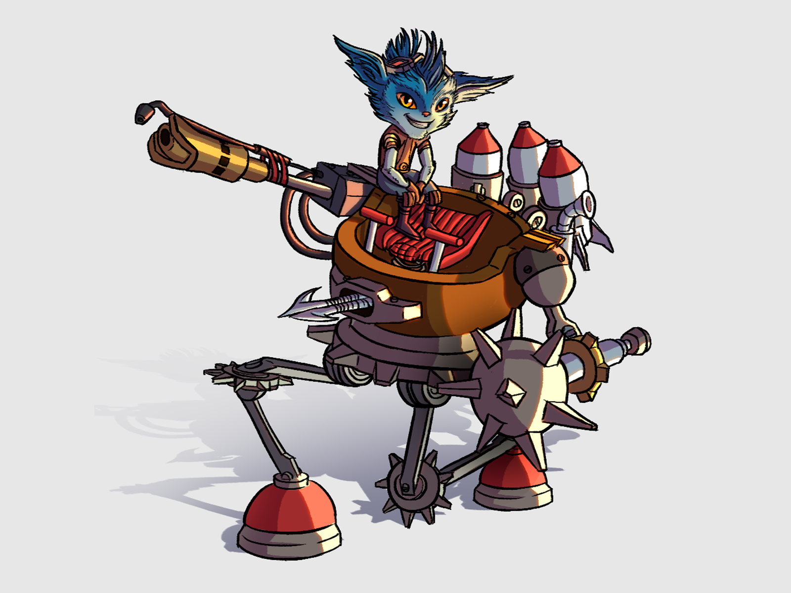 RUMBLE League of Legends FanArt by Matheus Nascimento de Oliveira on