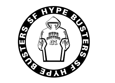 Hype Busters branding design graphic design illustration logo typography vector