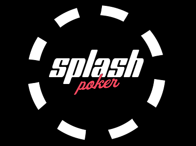 Splash Poker Logo branding design graphic design illustration logo poker pokerontwitch pokerstreams splashpoker twitch typography vector youtube