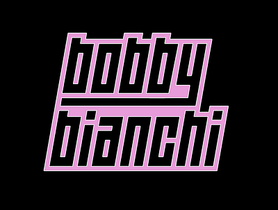 Bobby Bianchi Logo branding design graphic design illustration logo typography