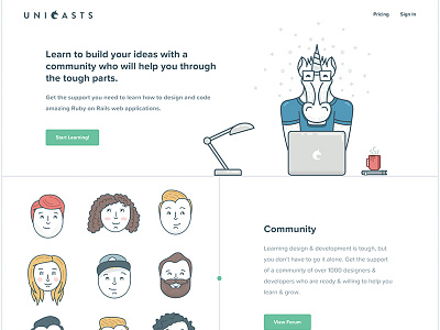 Unicasts Homepage
