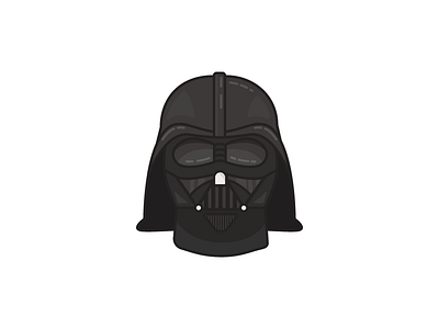 Daily Design 029 - Darth Vader Mask daily design darth vader illustration mask star wars