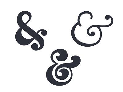 Daily Design 035 - Ampersand Tattoo Concepts ampersand daily design tattoo