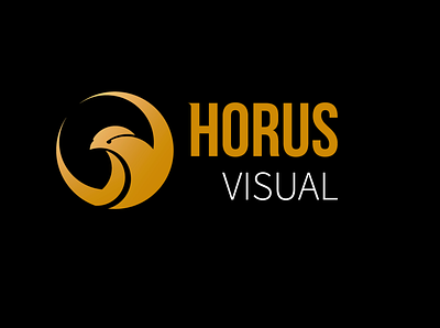 Horus Visual branding design logo typography