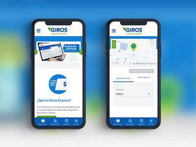 Giros Mobile web