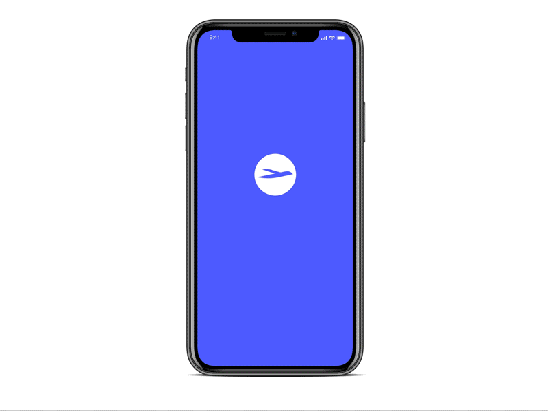 Concept Airline app loading screen app branding design ios ui ux ux ui web