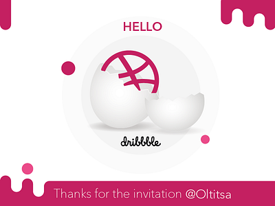 Egg Shot balls debuts design dribbble egg firstshot illustration invitation shot ui design