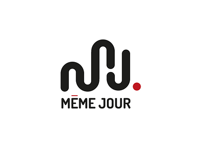 Meme Jour (Logo) adobe artist brand concept design identity illustrator logo minimalist music