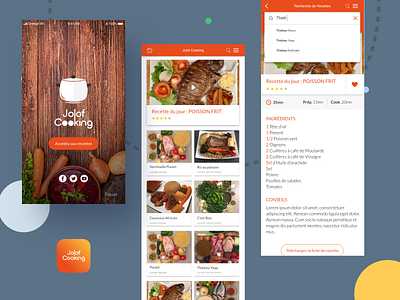 Jolof Cooking Mobile App