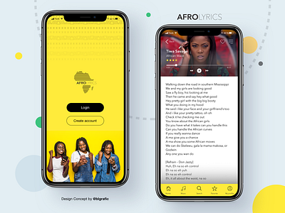 AFRO Lyrics_Mobile App