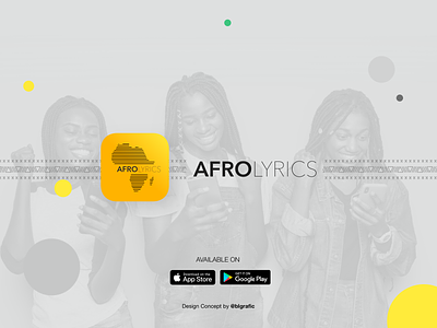 AFRO Lyrics_IconApp Design application branding concept daily ui design dribbble icon illustration interface logo mobile app shot sketch ui design