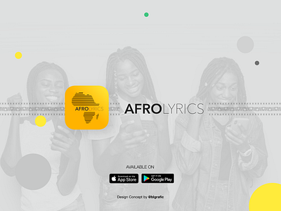 AFRO Lyrics_IconApp Design
