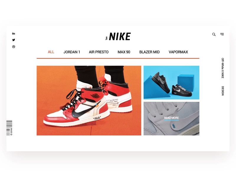 NIKE-OFF WHITE nike off-white red shoes ui web