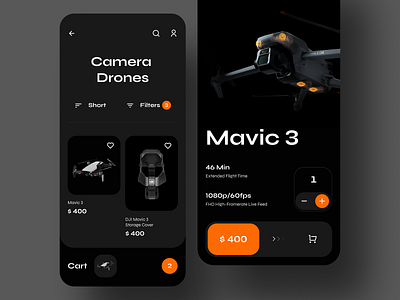 Shop app app app design design drone ecommerce photo shop ui ux
