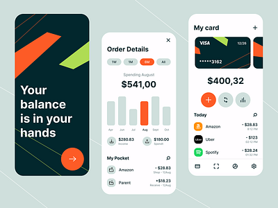 Bank app app app design application bank design finance illustration money ui ux wallet web