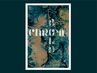 Chroma Bold Poster 2019 artmaterials bold bold colors chroma color design poster
