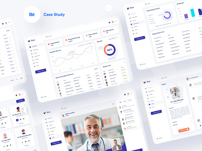 Dox. Medical Dashboards agency branding creative design dashboard dashboard ui landing page medical app medical care medical dashboard medical design medical website design minimal template trand 2020 typography website